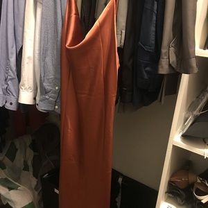 Beginning boutique rust slip dress